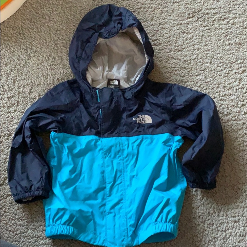 North face rain coat